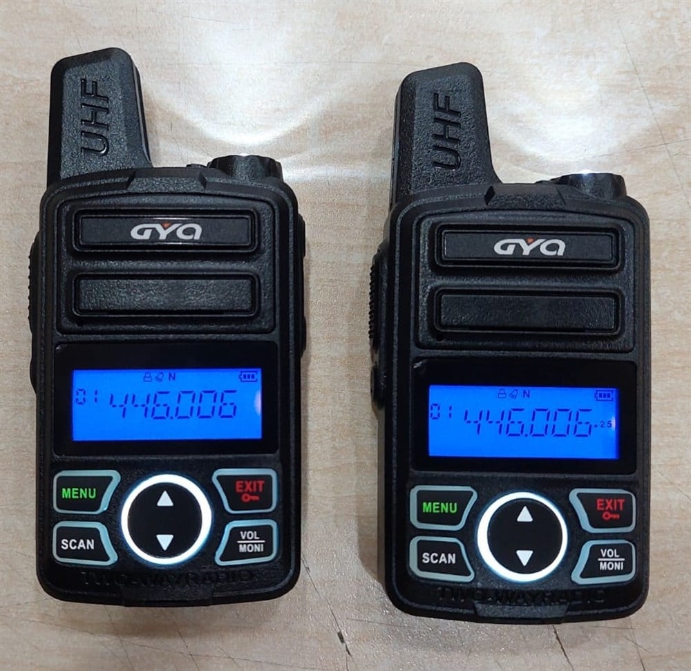 GYQ Q210 Dijital Mini Pmr El Telsizi (2'li Set)