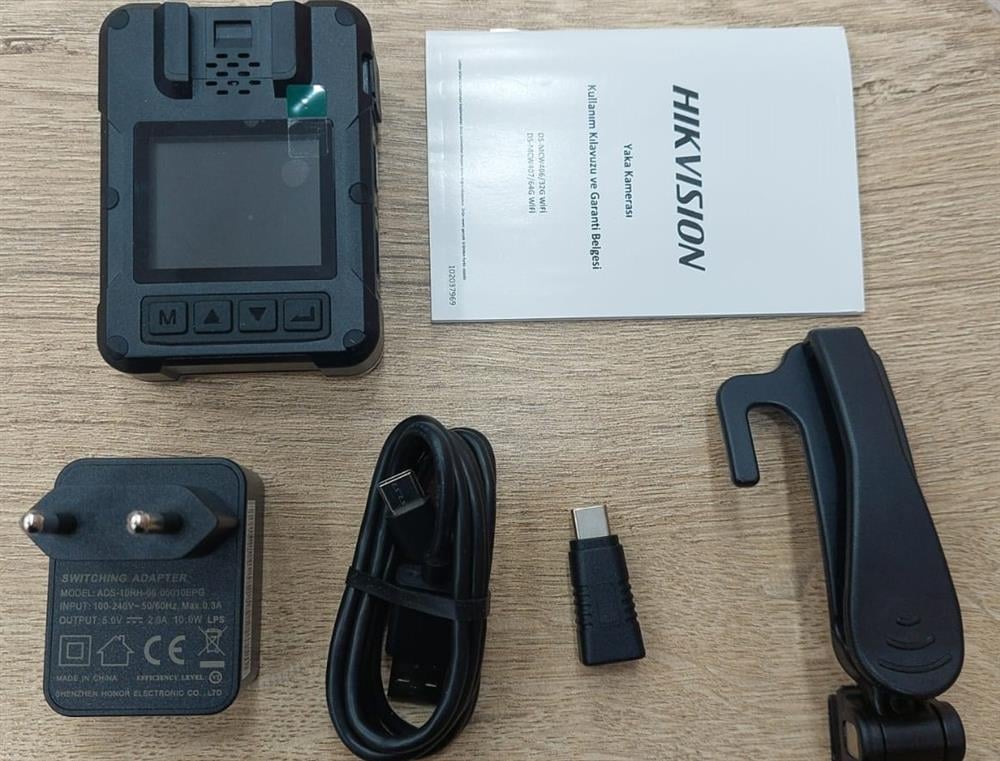 Hikvision Body Camera DS-MCW406 Yaka Güvenlik Kamerası