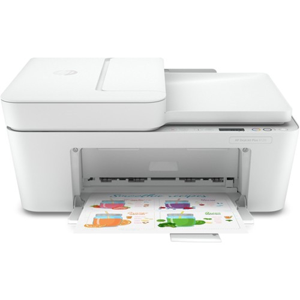 HP DeskJet Plus 4120 Renkli Yazıcı Fotokopi Faks Tarayıcı Wi-fi