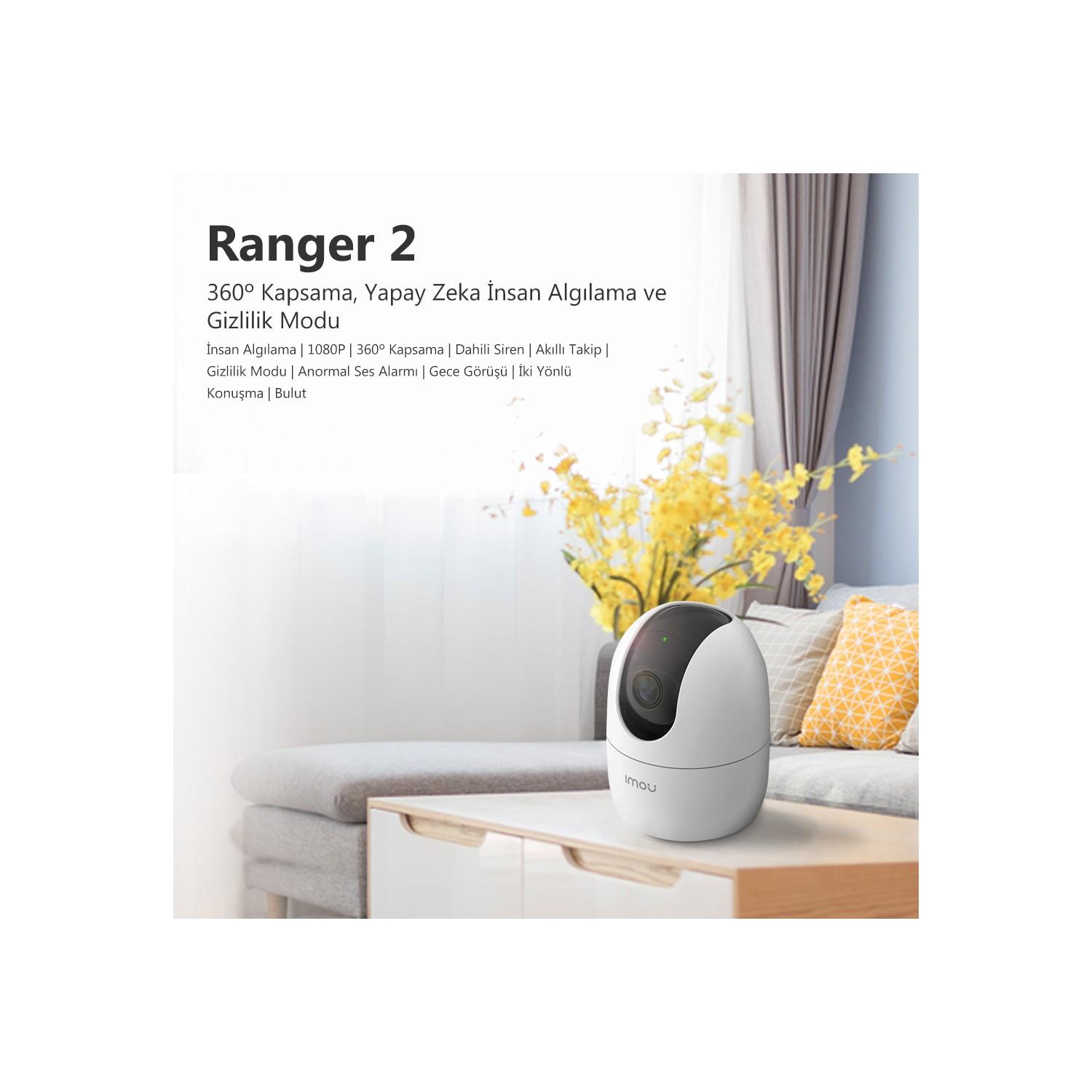 Imou Ranger 2 IPC-A22EP-D 2 MP Full HD Wi-Fi İç Mekan Bebek Güvenlik Kamerası