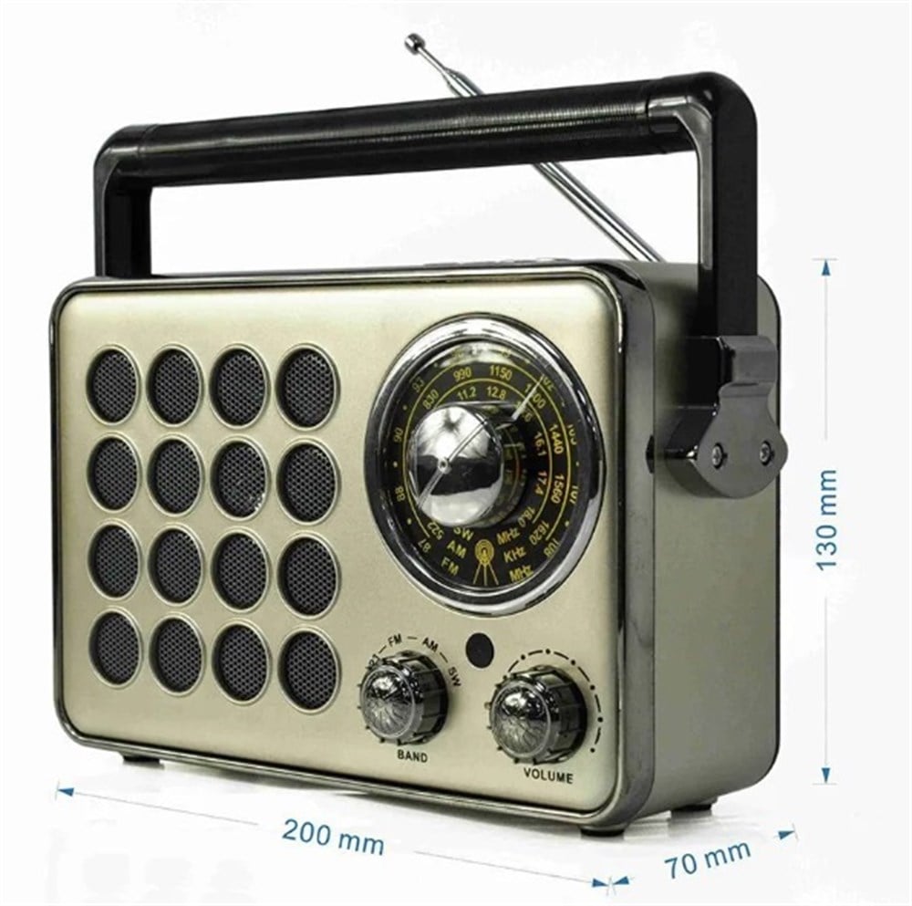 Kemai MD-1175BT Bluetooth USB SD FM Destekli Nostaljik Radyo
