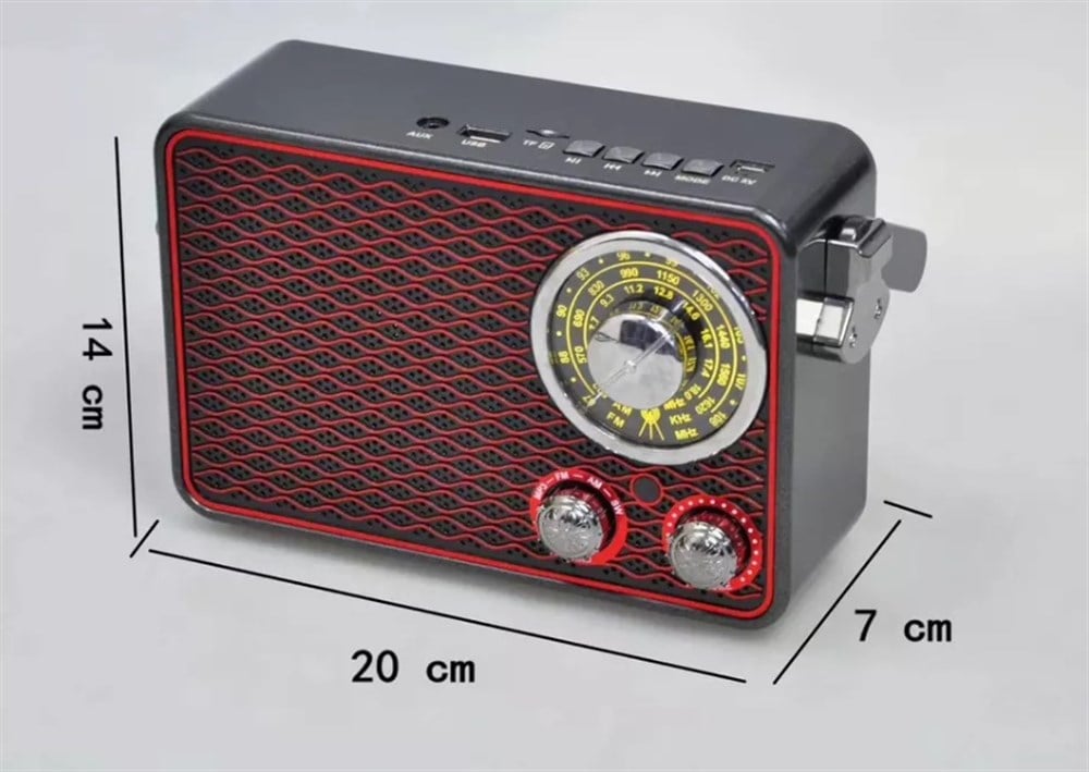 Kemai MD-1177BT Bluetooth USB SD FM Destekli Nostaljik Radyo