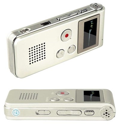 Kingboss HS-27 8GB Dijital Ses Kayıt Cihazı Mp3 Player