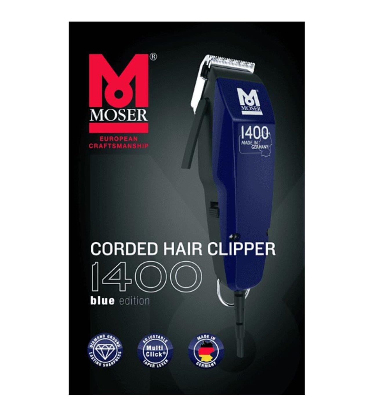 Moser 1400-0452 Edition Saç Kesme Makinesi Full Set