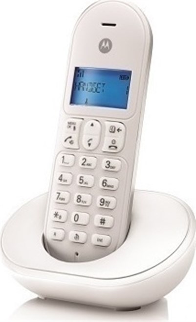 Motorola T101 Handsfree Dect Telsiz Telefon Beyaz