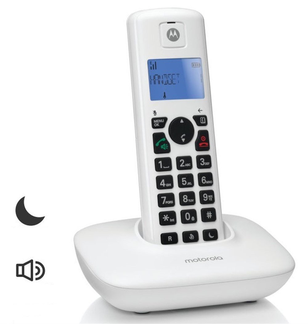 Motorola T401+ Handsfree Dect Telsiz Telefon Beyaz