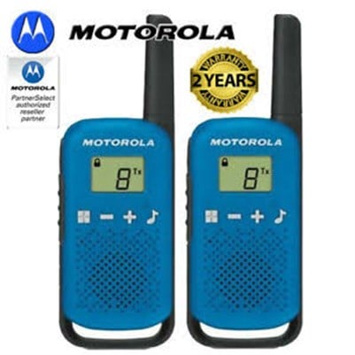 Motorola TLKR-T42 Mavi PMR El Telsizi Pilli Ekonomik Paket