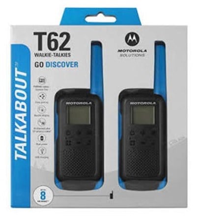Motorola TLKR T62 Mavi Açık Alan 8Km PMR El Telsizi