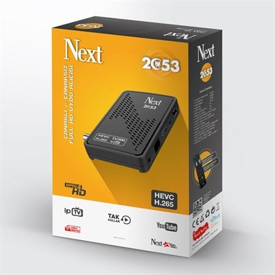 Next 2053 HD Uydu IPTV Alıcısı