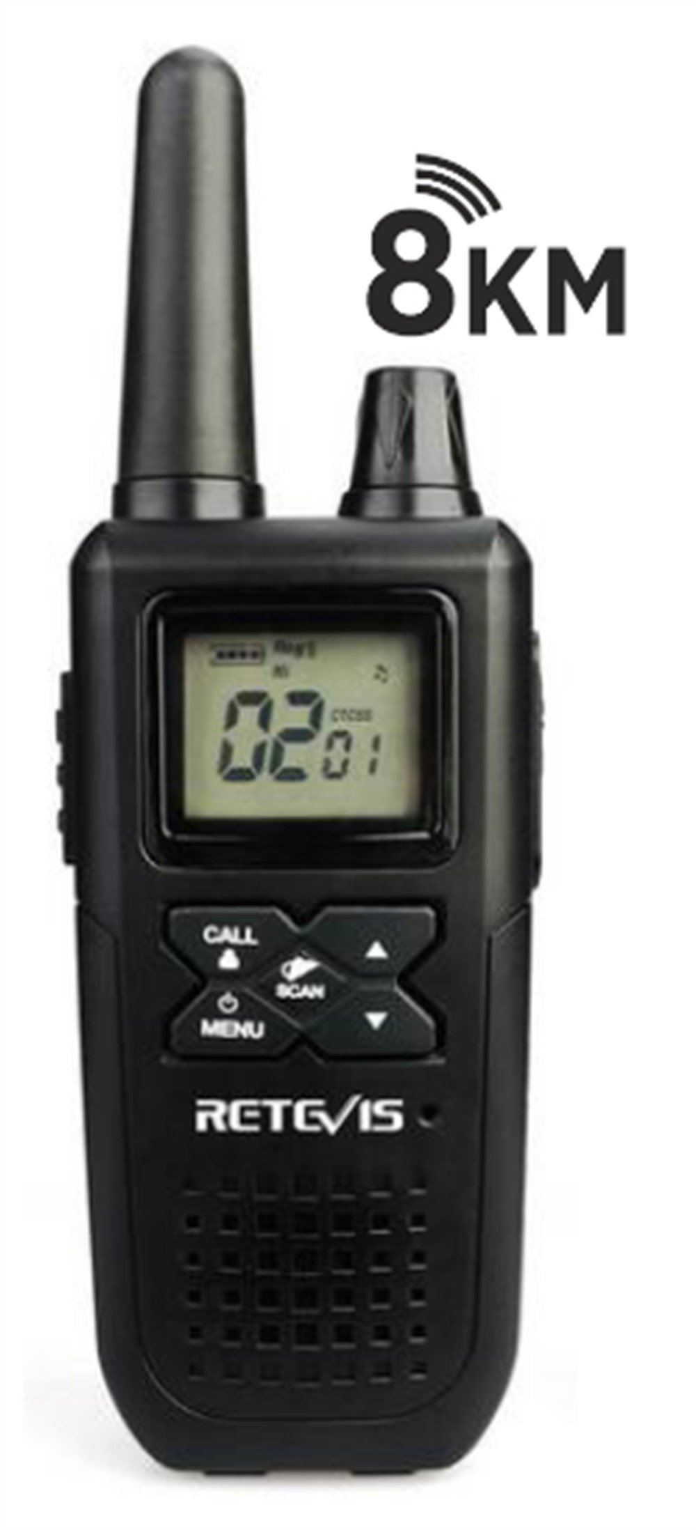 Retevis RT41 8Km Mesafeli Açık Alan Pmr Telsiz (2'li Set)