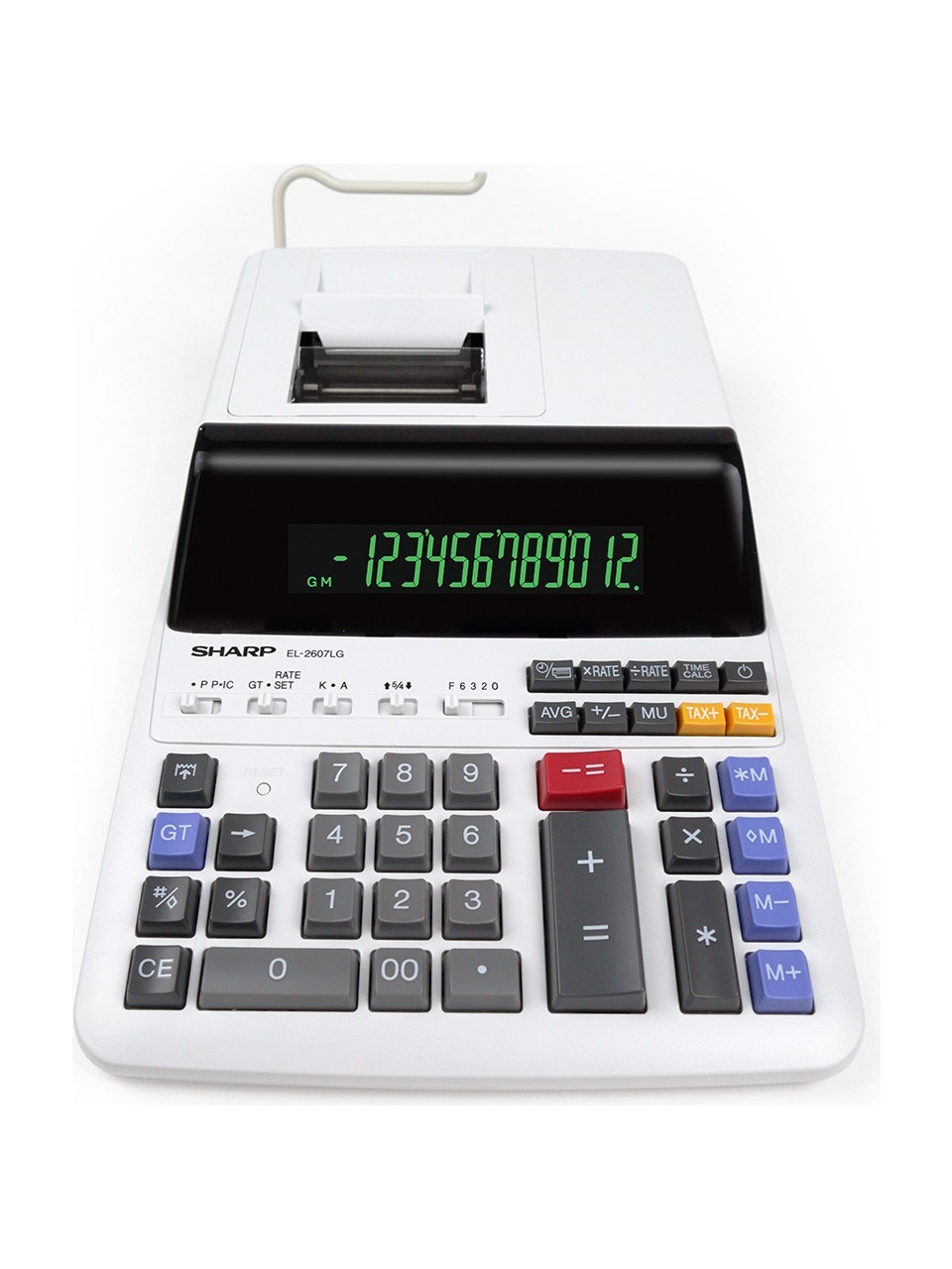 Sharp EL-2607LG 12 Haneli Şeritli Hesap Makinesi