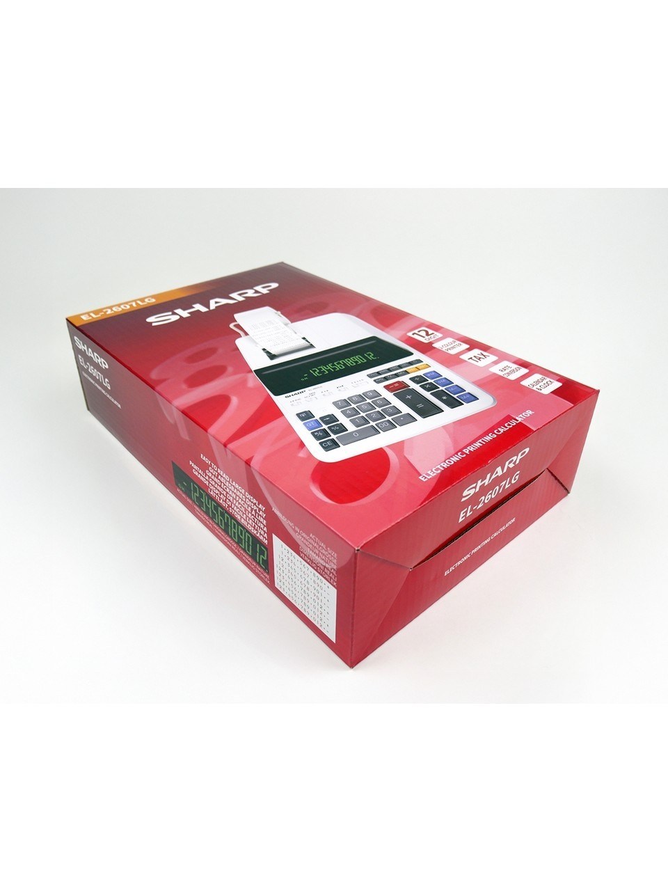 Sharp EL-2607LG 12 Haneli Şeritli Hesap Makinesi
