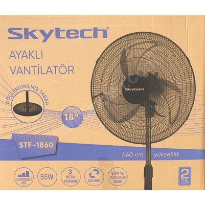 Skytech Vantilatör-Skytech Stf-1860 Sanayi Tipi 18''