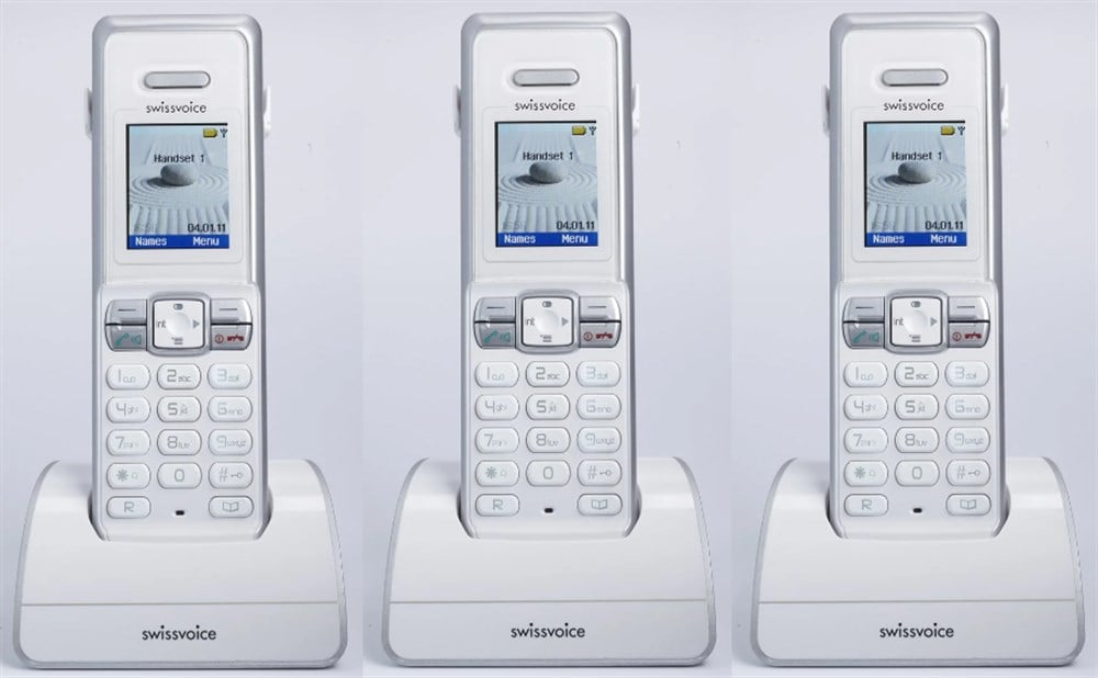 Swissvoice IH250 Trio Renkli Ekran Handsfree Telsiz Telefon