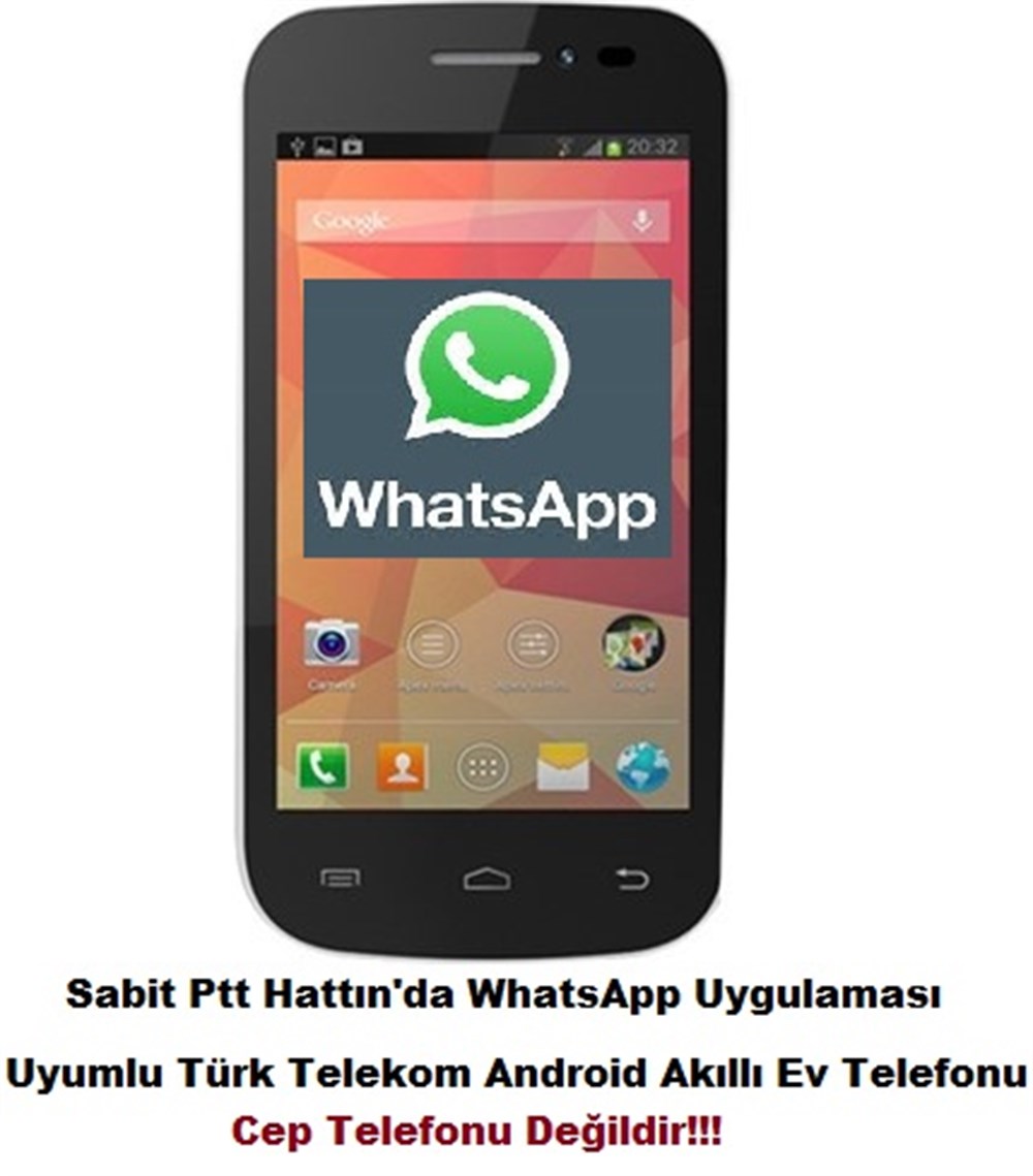 Türk Telekom E4 Android Akıllı Ev Telefonu Siyah