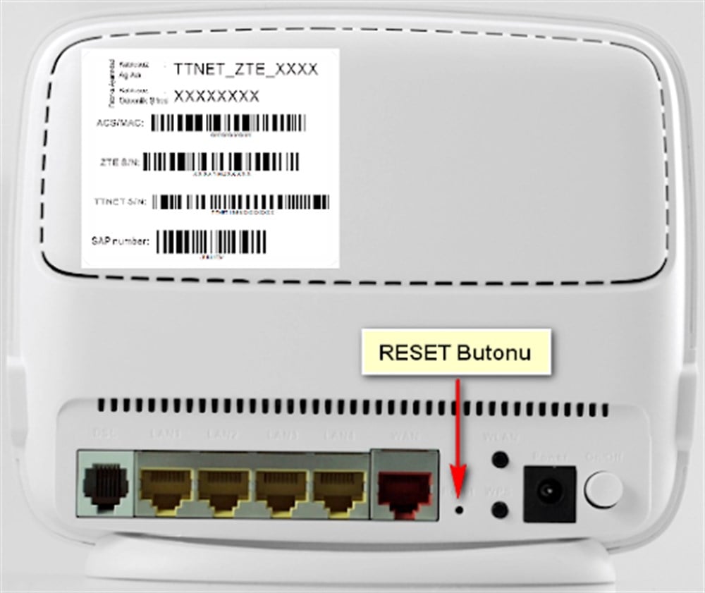 Zte ZXHN H168N Vdsl+-Adsl2 4 Port Kablosuz Modem Router