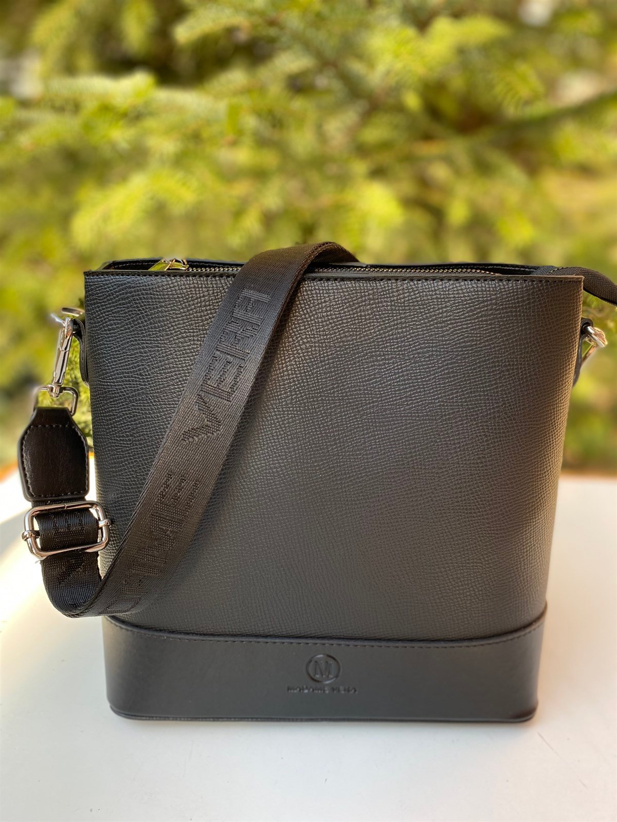 Hnb Çanta Kadın Çapraz Askılı Omuz Çantası Madame Vera Mv011 İstanbul Siyah