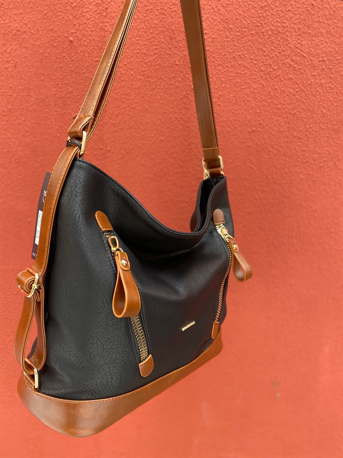 Kadın Çanta MV078 Siyah Taba