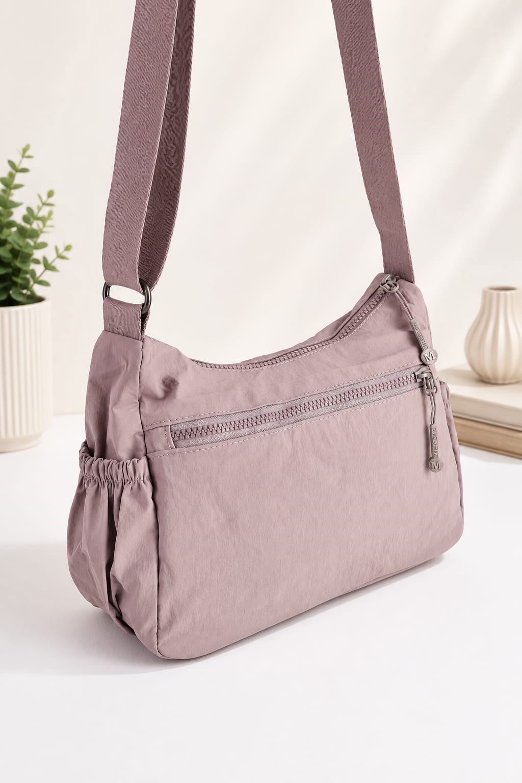 Martella Kadın Kipling Kumaş Postacı Çanta M15 Pembe