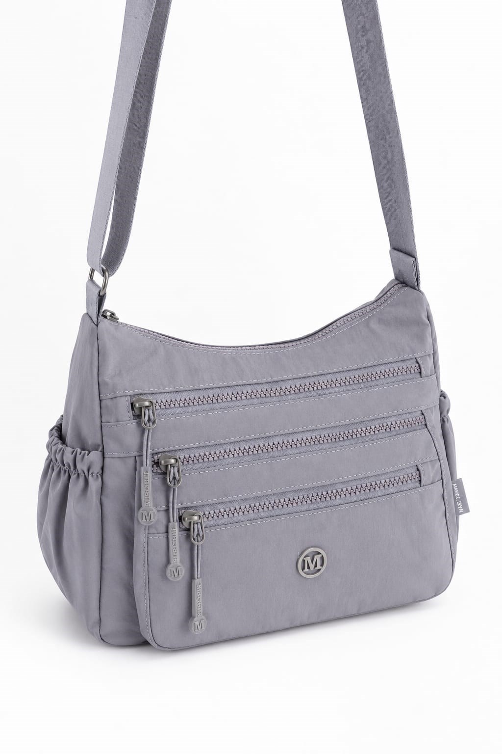 Martella Kadın Kipling Kumaş Postacı Çanta M15 Gri