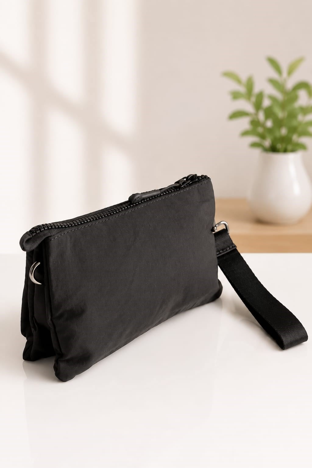 Martella Kipling Kumaş Clutch Çanta M113 Siyah