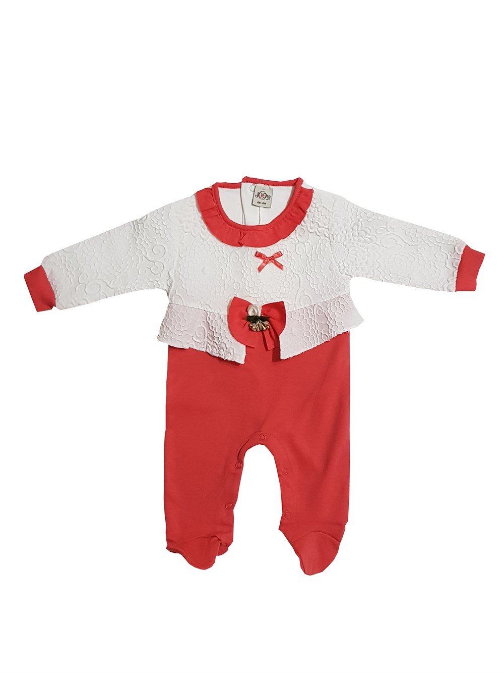 JOOY NAR RENGİ KIZ BEBEK TULUM MODELİ 6-9 Ay