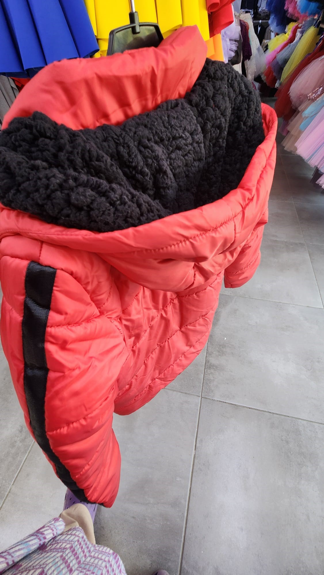 Erkek Çocuk Peluşlu Mont