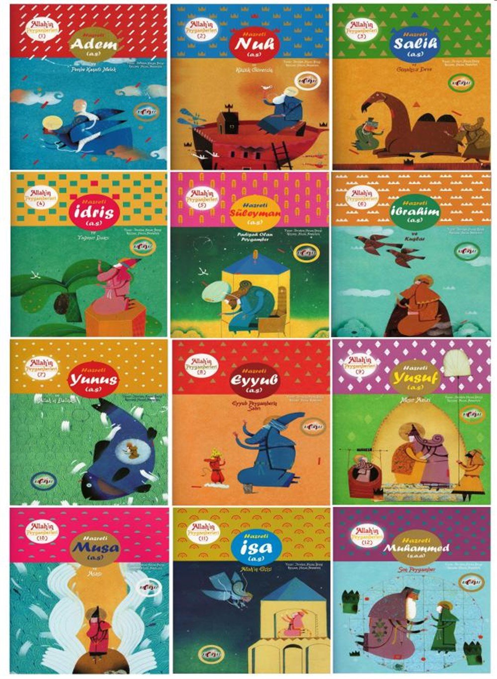 Allah'ın Peygamberleri Kitap Seti - 12 Kitap