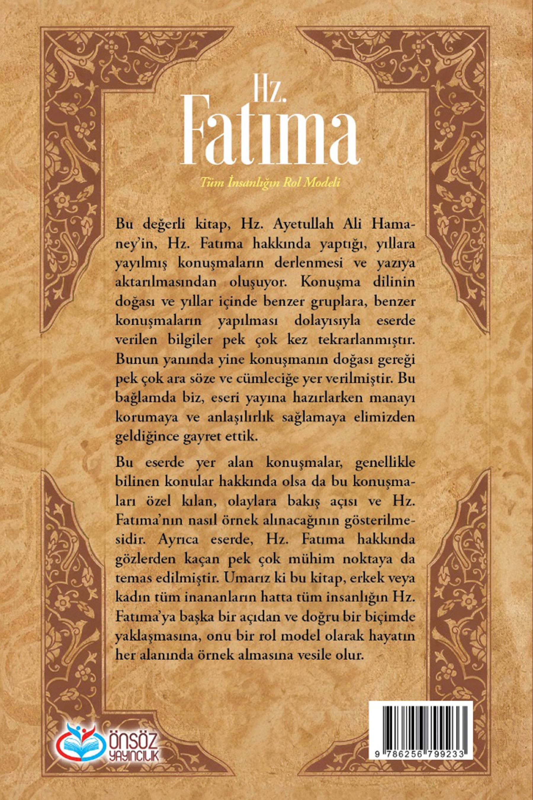 Hz. Fatıma Tüm İnsanlığın Rol Modeli