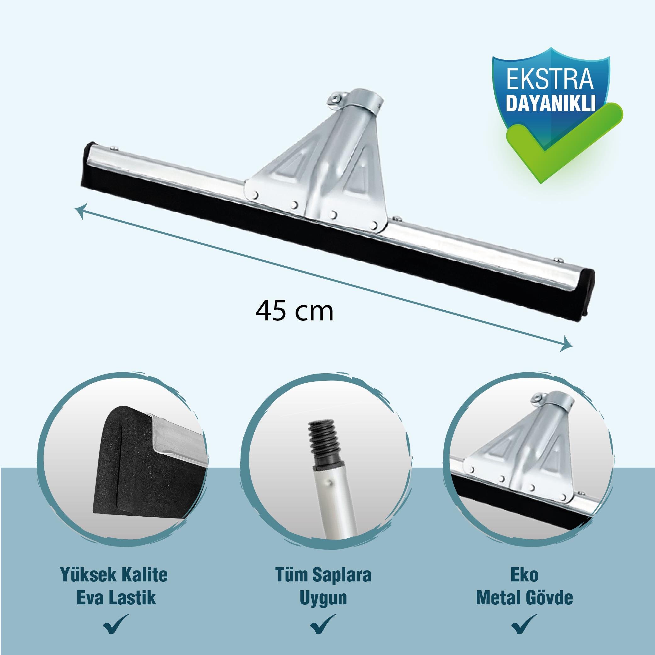 Ermet Y010 45 CM Ekonomik Metal Yersil