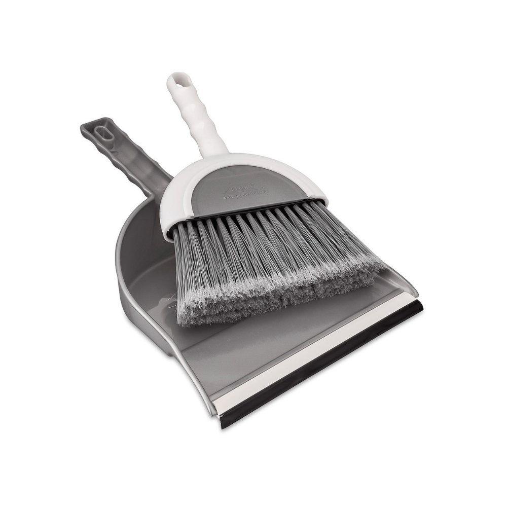 Flora F033 Süpürgeli Faraş Takımı Lastik Uçlu Asorti