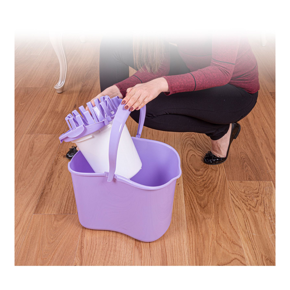 Flora F059 Kirli Su Hazneli Temizlik Kovası Asorti