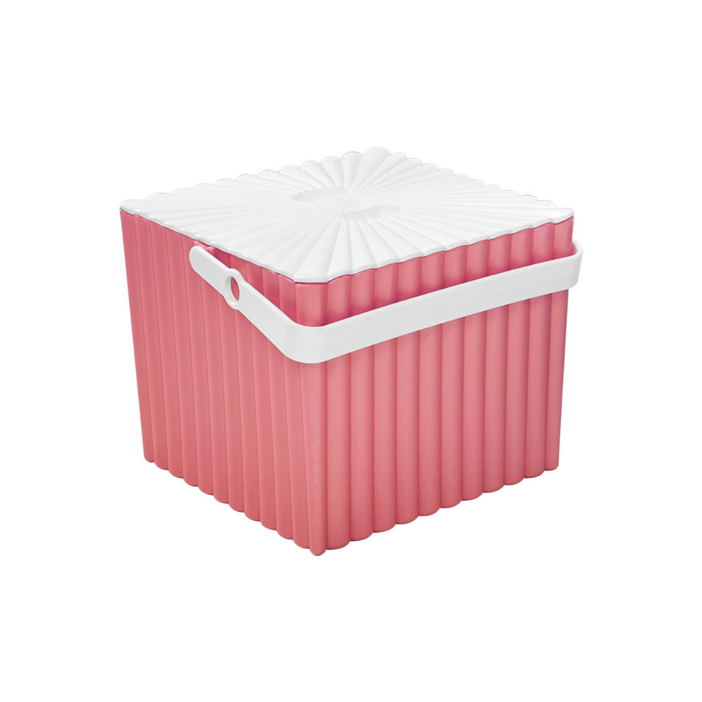 Flora F366 Trendy Çok Amaçlı Kova Kare Asorti