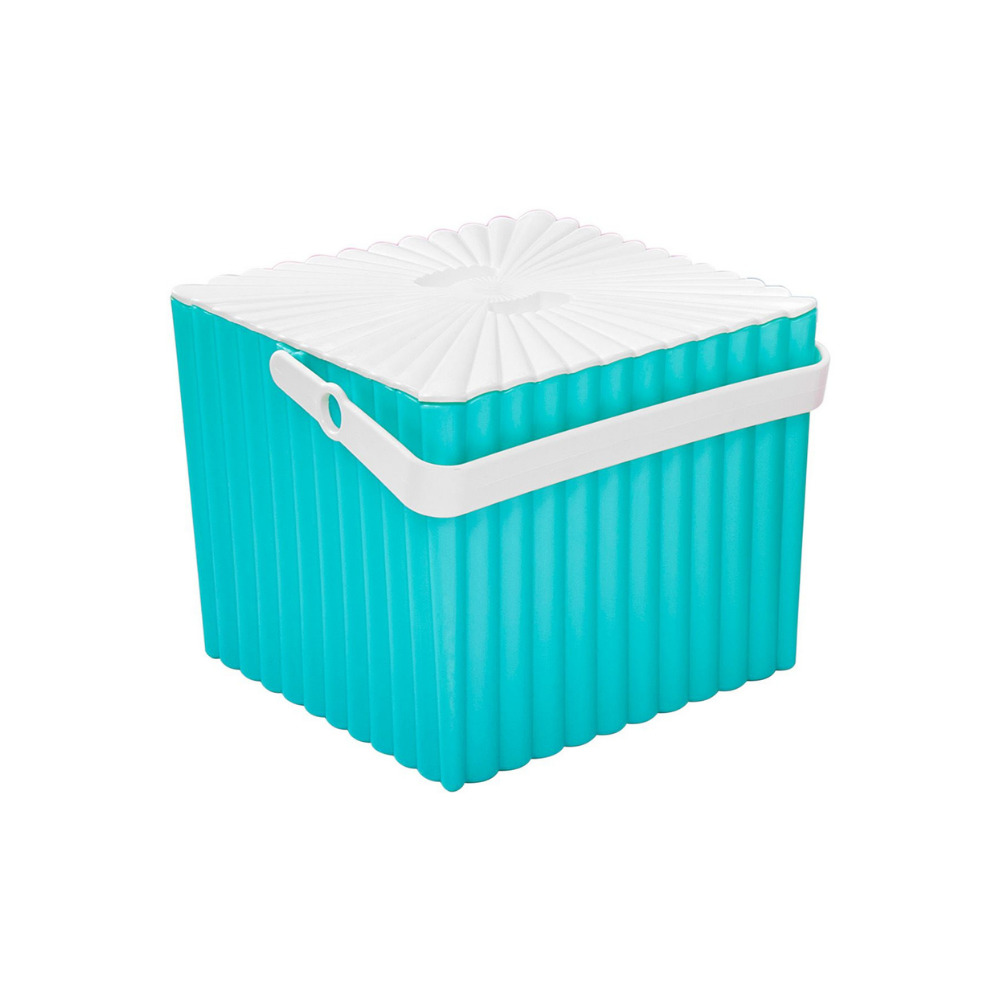 Flora F366 Trendy Çok Amaçlı Kova Kare Asorti