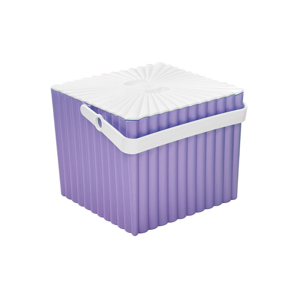 Flora F366 Trendy Çok Amaçlı Kova Kare Asorti