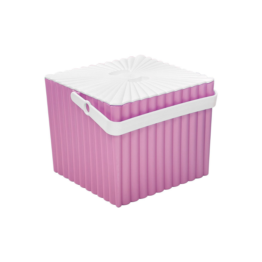 Flora F366 Trendy Çok Amaçlı Kova Kare Asorti