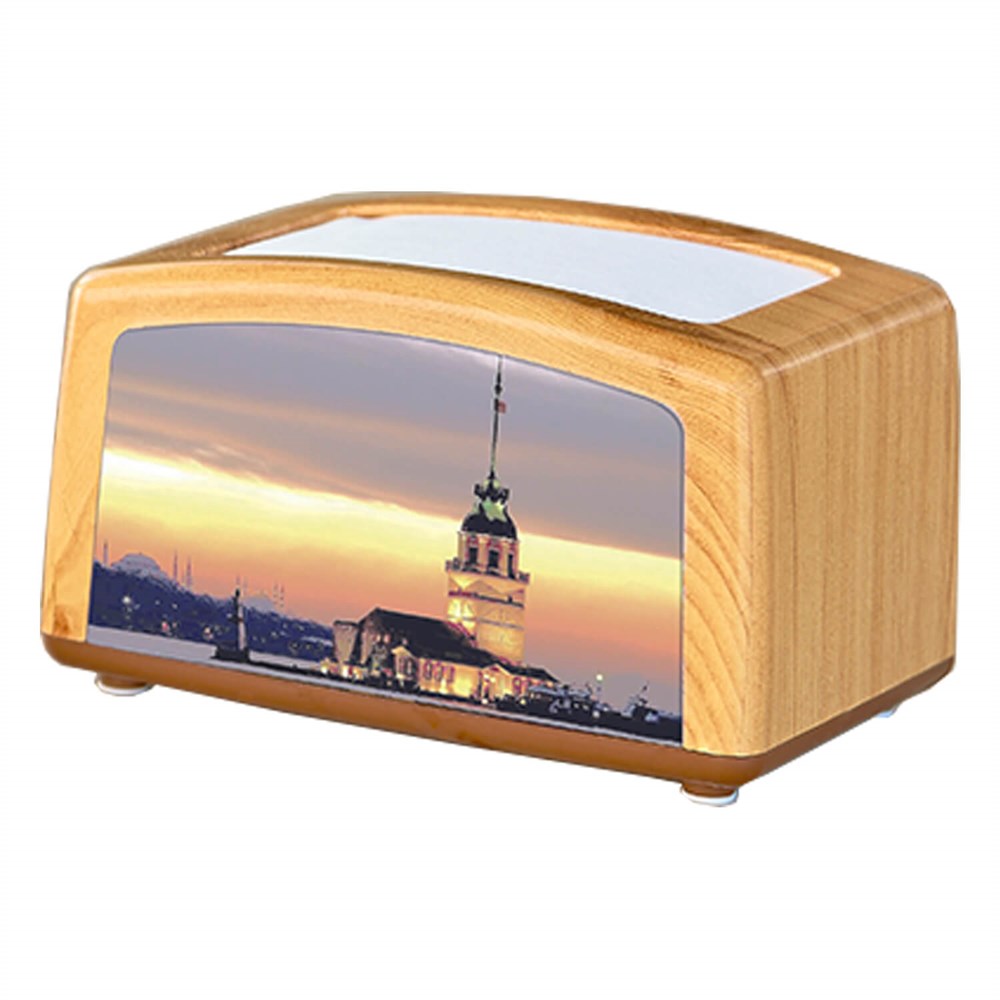 Flosoft F262 Peçetelik Yatay Meşe