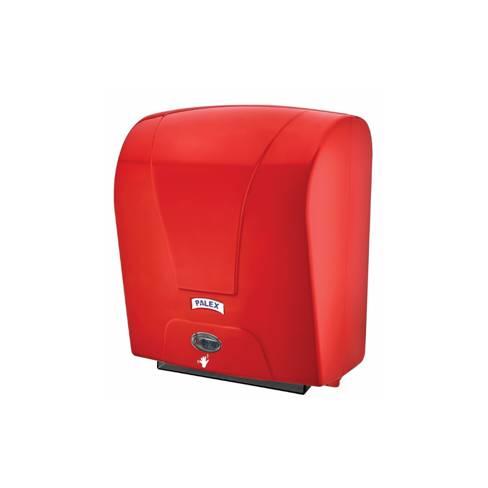Palex 3490-B Otomatik Havlu Dispenseri 21 CM Kırmızı