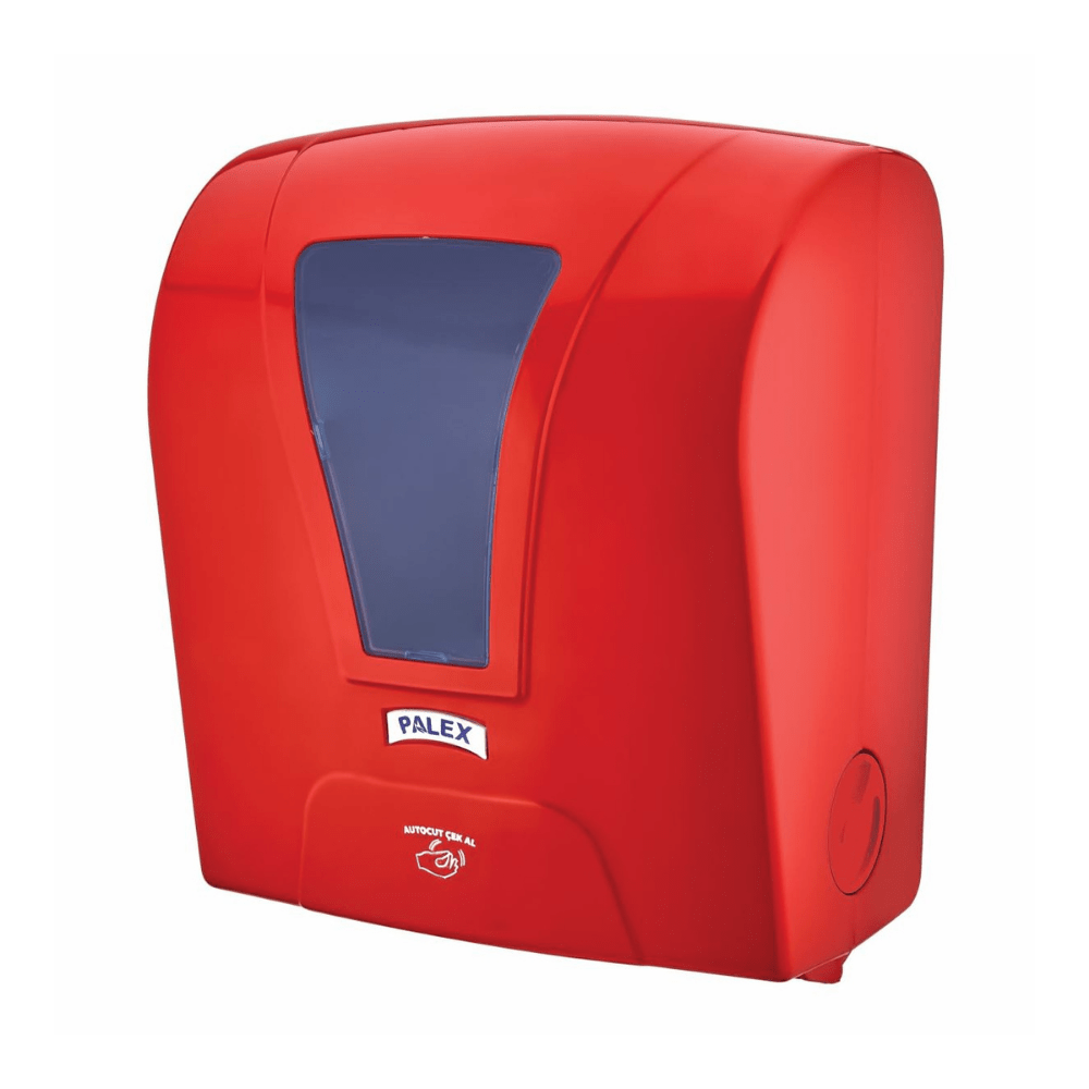 Palex SAT-B Still Autocut Havlu Dispenseri Kırmızı