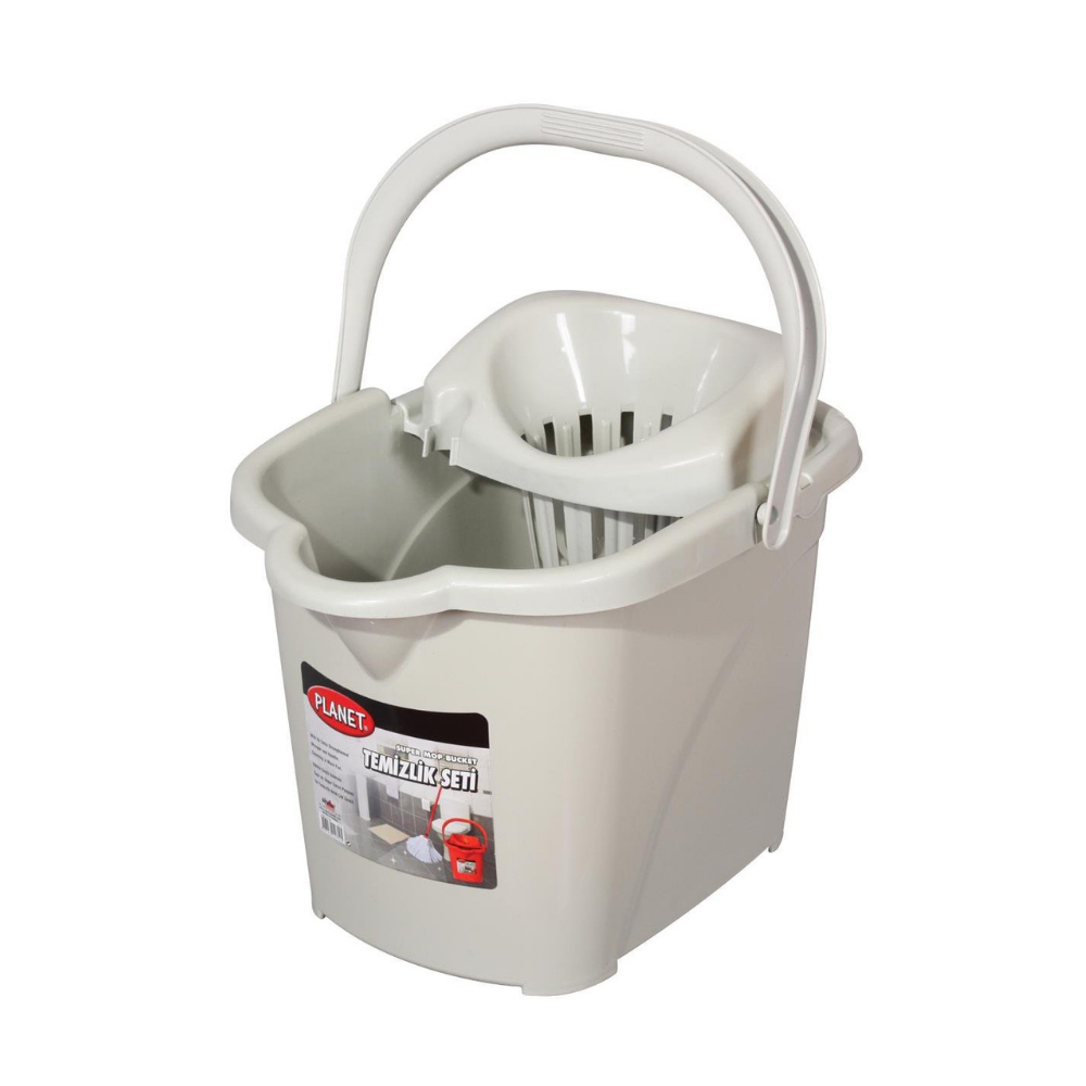 Uğurlar UP604 15 LT Sıkma Kova Eko (Tekerlekli) Asorti