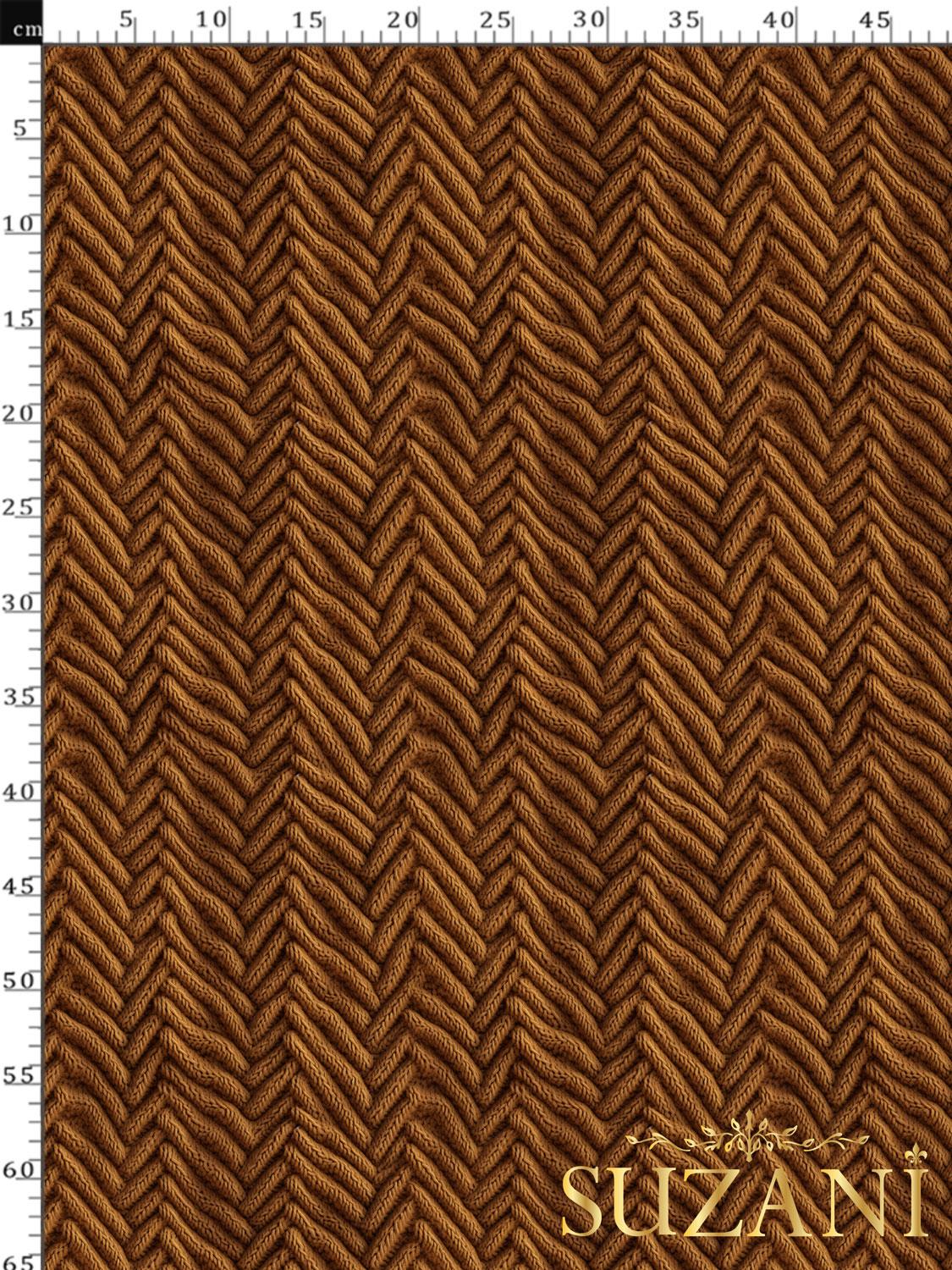 3D Örgü 2 Desenli Dijital Baskılı Kumaş