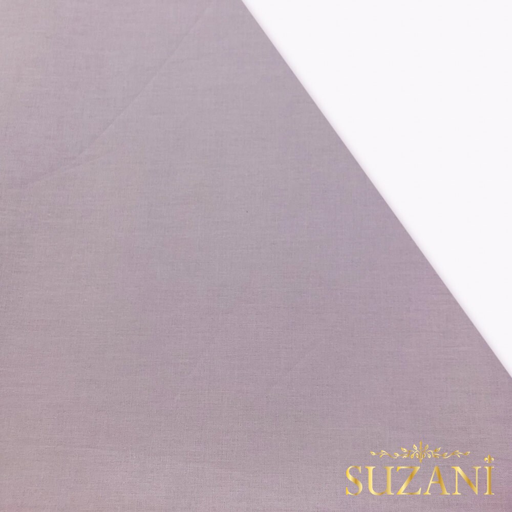 Açık Leylak Poplin Kumaş