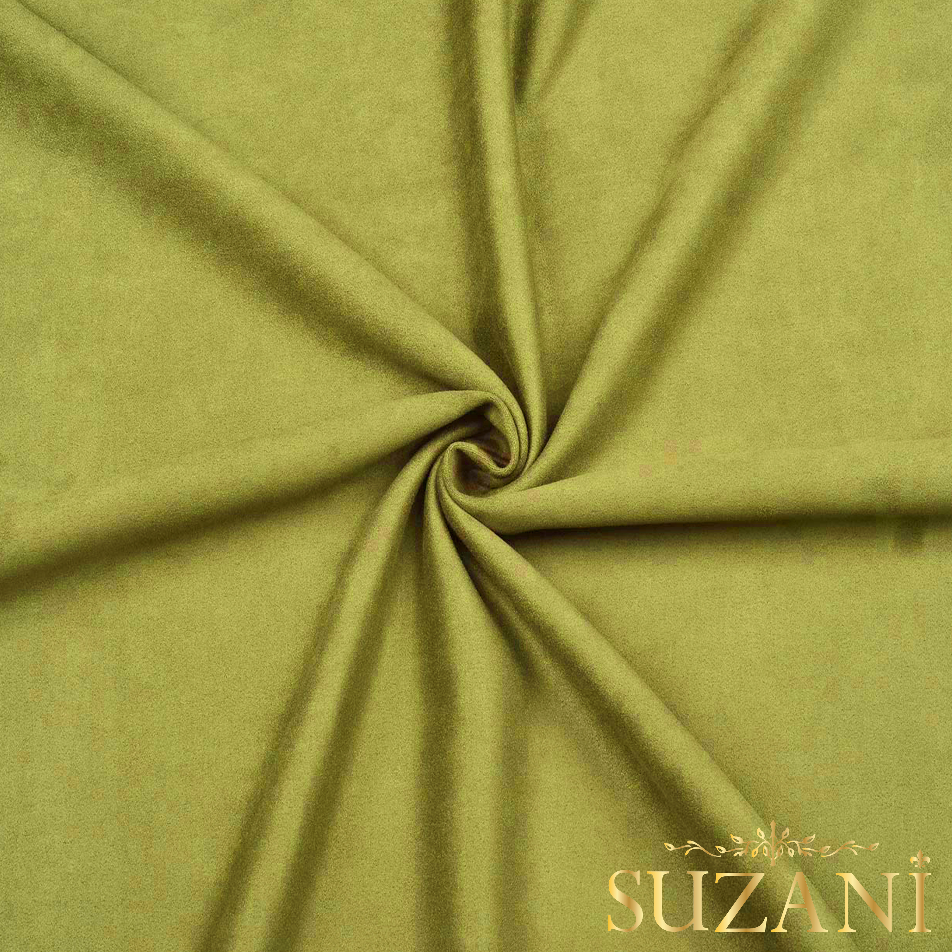 Açık Yeşil Süet Kumaş 