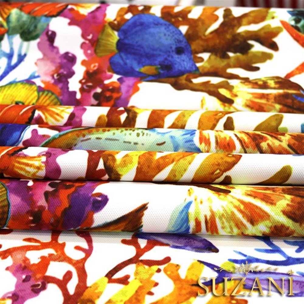 Akvaryum Desenli Kumaş