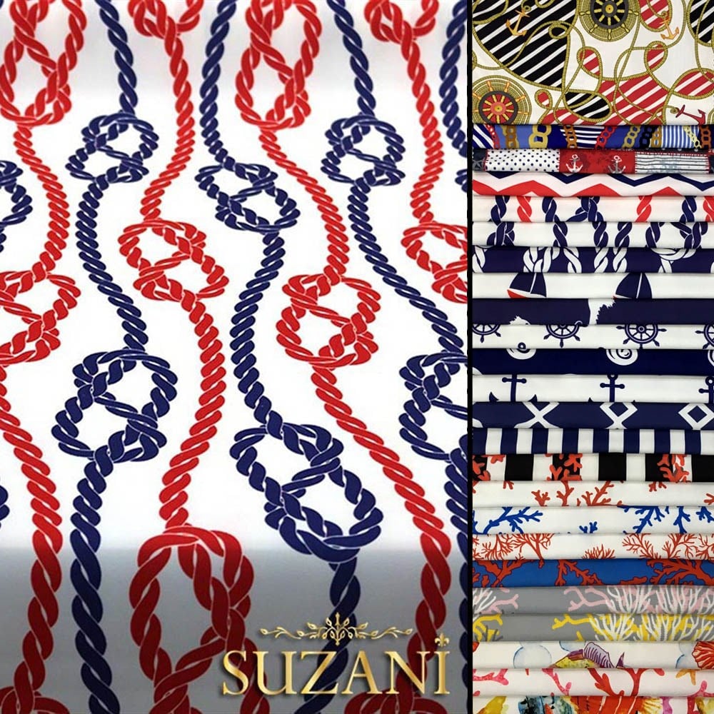 Bahriyeli Halat Desenli Kumaş