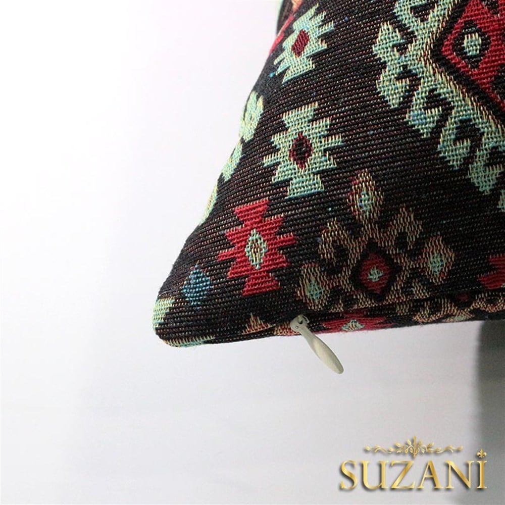 Baklava Desenli Kilim Kırlent