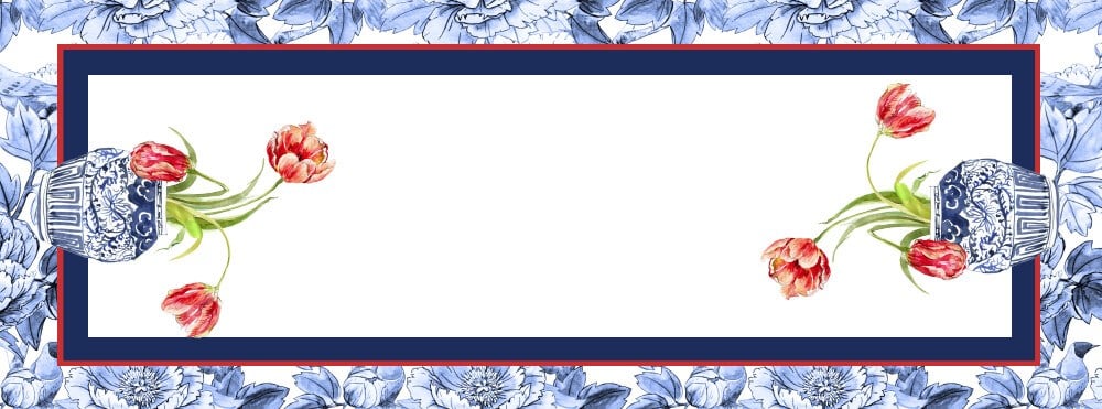 Blue Blanc Runner Kumaşı