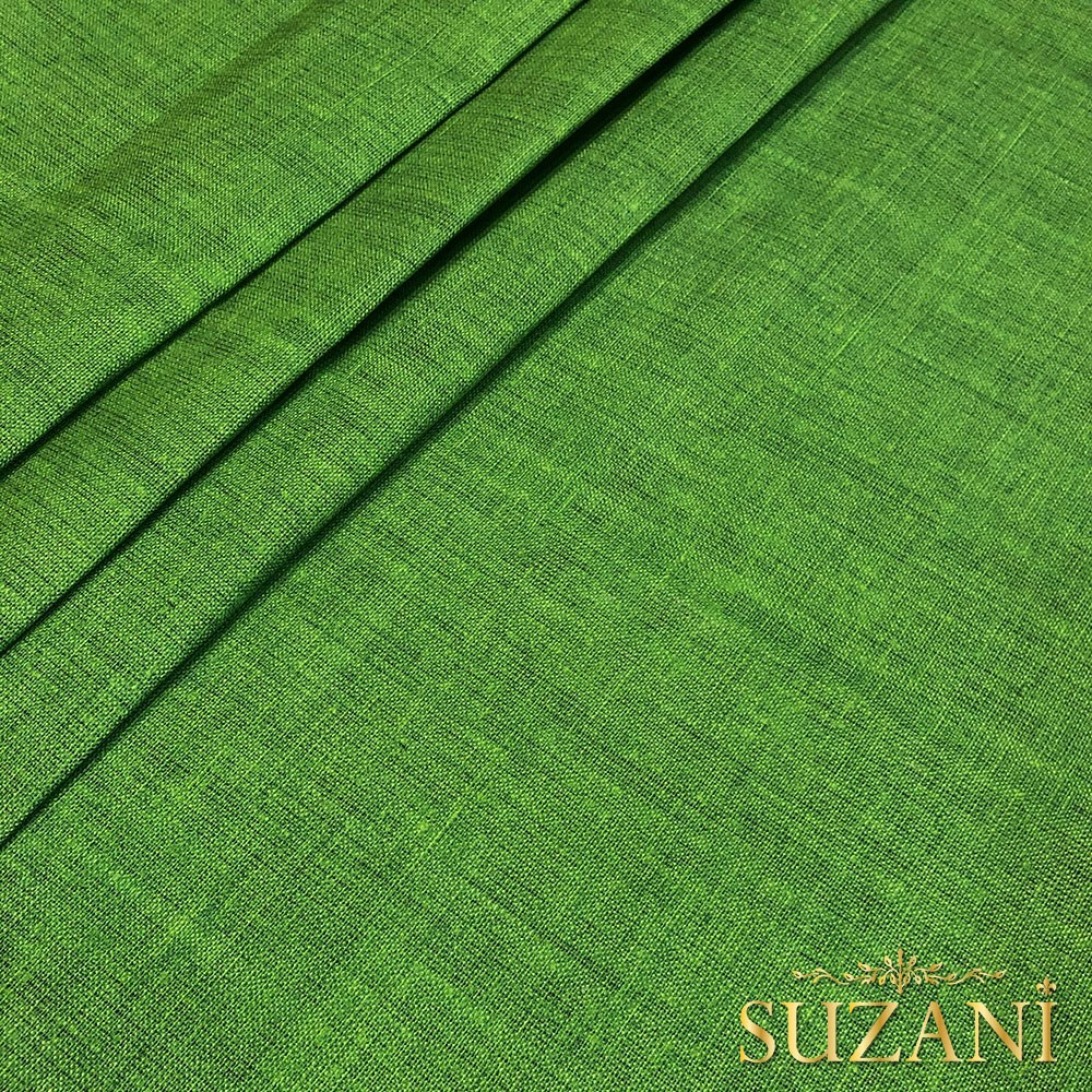 Çimen Keten Görünümlü Dijital Baskılı Kumaş