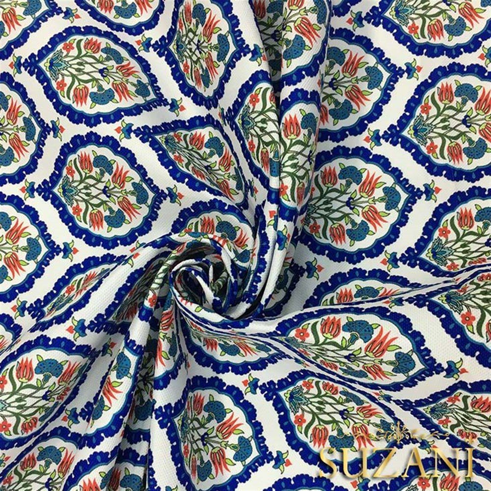 Çini - 2 Desenli Kumaş