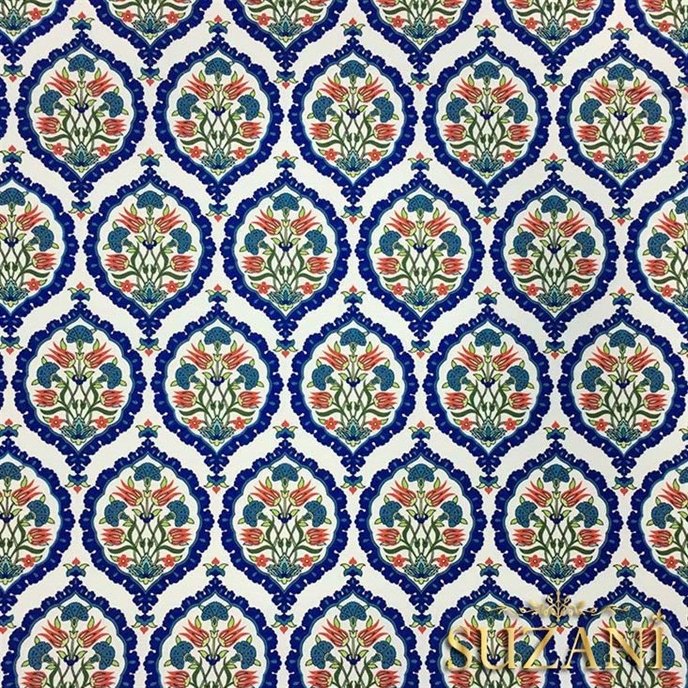 Çini - 2 Desenli Kumaş